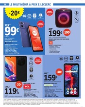 Téléphone Portable Angebote im Prospekt "PRÉPAREZ LA RENTRÉE À PRIX E.LECLERC" von E.Leclerc Téléphone Portable Angebote im Prospekt "PRÉPAREZ LA RENTRÉE À PRIX E.LECLERC" von E.Leclerc auf Seite 20