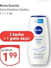 Nivea Dusche Creme Soft im Angebot bei GLOBUS in Völklingen Nivea Dusche Creme Soft Angebote von Nivea bei GLOBUS Völklingen für 1,99 €