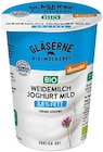 Weidemilch Joghurt Mild von Gläserne Molkerei für 1,19 € bei REWE im Angebot Weidemilch Joghurt Mild von Gläserne Molkerei im aktuellen REWE Prospekt