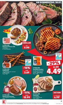 Rindfleisch im Kaufland Prospekt "Hier bin ich richtig" mit 79 Seiten (Darmstadt)