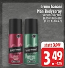 Man Bodyspray im Angebot bei EDEKA in Castrop-Rauxel Man Bodyspray Angebote von bruno banani bei EDEKA Castrop-Rauxel für 3,49 €