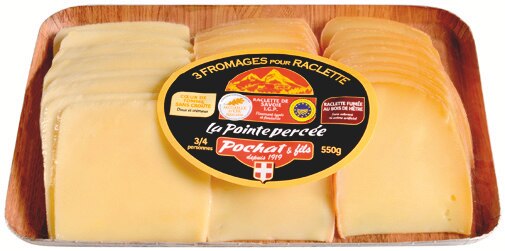 Pochat & fils 3 Fromages pour Raclette La Pointe percée