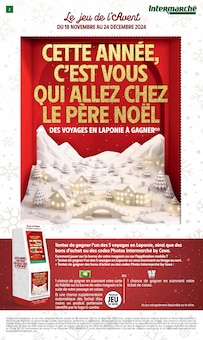 Prospectus Intermarché à Saint-Apollinaire, "Intermarché de l'Avent", 28 pages de promos valables du 10/12/2024 au 22/12/2024