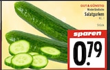 EDEKA Lahnau - Niederländische Salatgurken Kl. I Angebot im Prospekt Niederländische Salatgurken Kl. I bei EDEKA im Lahnau Prospekt für 0,79 €