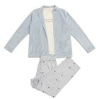 Pyjama 3 pièces femme - TEX - Carrefour à Franconville Pyjama 3 pièces femme - TEX en promo chez Carrefour Franconville à 19,99 €