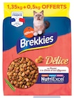 Croquettes pour chat Délices au poulet à la dinde et aux légumes - BREKKIES en promo chez Intermarché Hyper Croquettes pour chat Délices au poulet à la dinde et aux légumes - BREKKIES dans le catalogue Intermarché Hyper