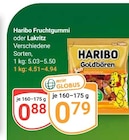 Fruchtgummi Angebote von Haribo bei GLOBUS Pulheim für 0,79 €