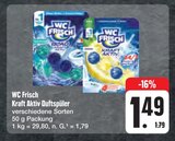 Kraft Aktiv Duftspüler im Angebot bei E center in Würzburg Kraft Aktiv Duftspüler Angebote von WC Frisch bei E center Würzburg für 1,49 €