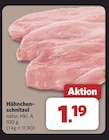 Hähnchenschnitzel für 1,19 € bei combi im Angebot Hähnchenschnitzel im aktuellen combi Prospekt