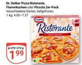 Pizza Ristorante Angebote von Dr. Oetker bei GLOBUS Ludwigshafen für 1,99 €