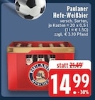 EDEKA - Hefe-Weißbier Angebot im Prospekt Hefe-Weißbier bei EDEKA im Prospekt "" für 14,99 €