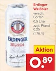 Weißbier im Angebot bei Netto Marken-Discount in Gifhorn Weißbier Angebote von Erdinger bei Netto Marken-Discount Gifhorn für 0,89 €