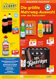 Aktueller Netto Marken-Discount Discounter Prospekt für Brandenburg (Havel) 26.10.2026 - 31.10.2026 Netto Marken-Discount Prospekt für Brandenburg (Havel) mit 2 Seiten