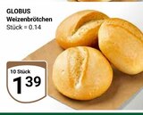 Weizenbrötchen Angebote von GLOBUS bei GLOBUS Rüsselsheim für 1,39 €