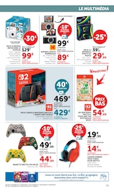 Promos Nintendo Switch dans le catalogue "LES PRIX BAS lancent le match" de Hyper U Nintendo Switch en promo dans le catalogue Hyper U à la page 15