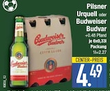 Pilsner Urquell im EDEKA Prospekt Pilsner Urquell von im aktuellen EDEKA Prospekt für 4,49 €