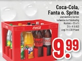 Aktuelles Coca-Cola, Fanta o. Sprite Angebot bei Marktkauf in Arnsberg ab 9,99 €