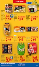 Prix et réduction Moules dans le prospectus Lidl en cours Offre Moules dans le catalogue Lidl du moment à la page 25