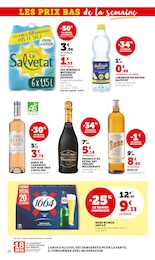 Prix et réduction Suze dans le prospectus Super U en cours Offre Suze dans le catalogue Super U du moment à la page 20