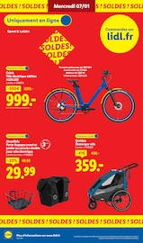 Vélo Angebote im Prospekt "SOLDES ! SOLDES ! Économisez jusqu'à 80 %" von Lidl auf Seite 38