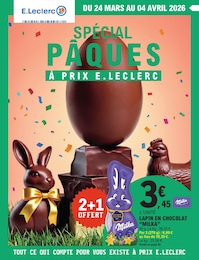 Prospectus E.Leclerc à Aiguillon, "SPÉCIAL PÂQUES À PRIX E.LECLERC", 88 pages, 24/03/2026 - 04/04/2026