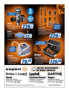 Rasierer im aktuellen expert Prospekt (Bochum) Rasierer im expert Prospekt "Top Angebote" mit 8 Seiten (Bochum)