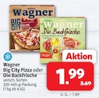 Big City Pizza im Angebot bei Markant Nordwest in Bad Oeynhausen Big City Pizza Angebote von Wagner bei Markant Nordwest Bad Oeynhausen für 1,99 €