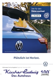 Volkswagen Prospekt für Petersberg mit 1} Seite Volkswagen Prospekt für Petersberg: "Herbstliche Angebote.", 1 Seite, 01.09.2025 - 30.11.2025