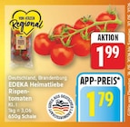 Heimatliebe Rispentomaten von EDEKA für 1,79 € bei EDEKA im Angebot Heimatliebe Rispentomaten von EDEKA im aktuellen EDEKA Prospekt