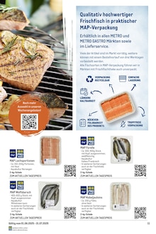 Lachs im METRO Prospekt "Outdoor Dining" mit 40 Seiten (Stuttgart)
