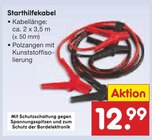 Starthilfekabel Angebote bei Netto Marken-Discount Wilhelmshaven für 12,99 €