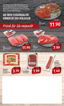 Wurst im nah&frisch Prospekt "Einkaufen wo man sich kennt!" mit 9 Seiten (Osnabrück)