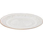 Assiette plate baroque filet or - CARREFOUR HOME en promo chez Carrefour Montélimar à 1,99 €