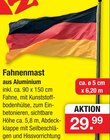 Fahnenmast im Angebot bei Zimmermann in Hofheim Fahnenmast Angebote bei Zimmermann Hofheim für 29,99 €