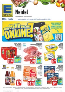 EDEKA Prospekt der Woche "Wir lieben Lebensmittel!" Seite 1, 20.07.2026 bis 25.07.2026 für Königstein Aktueller EDEKA Prospekt "Wir lieben Lebensmittel!" Seite 1 von 38 Seiten für Königstein