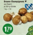 Braune Champignons Angebote bei V-Markt München für 1,79 €