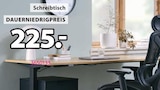 SVANEKE höhenverstellbarer Schreibtisch im Angebot bei JYSK in Maintal SVANEKE höhenverstellbarer Schreibtisch Angebote bei JYSK Maintal für 225,00 €