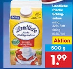 frische Schlagsahne Angebote von Landliebe bei Netto Marken-Discount Ratingen für 1,99 €