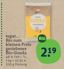 geriebener Bio-Gouda im tegut Prospekt geriebener Bio-Gouda von tegut... im aktuellen tegut Prospekt für 2,19 €