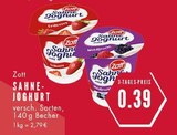 Aktuelles Sahne-Joghurt Angebot bei E center in Gelsenkirchen ab 0,39 €