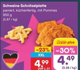 Schweine-Schnitzelplatte Angebote bei Netto Marken-Discount Melle für 4,49 €