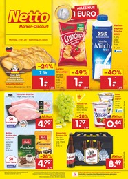 Netto Marken-Discount Prospekt "Aktuelle Angebote" für Niefern-Öschelbronn, 56 Seiten, 27.01.2025 - 01.02.2025