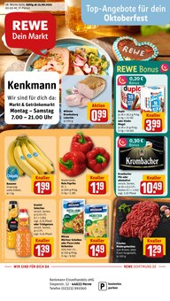Fleisch im REWE Prospekt "Dein Markt" mit 30 Seiten (Herne)