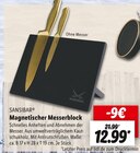 Magnetischer Messerblock im Lidl Prospekt Magnetischer Messerblock von SANSIBAR im aktuellen Lidl Prospekt für 12,99 €