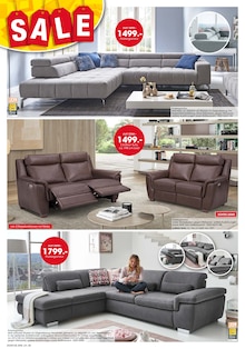 Couch Angebot im aktuellen Möbel Martin Prospekt auf Seite 8