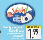 Veganer Käse-Ersatz von Simply V im aktuellen EDEKA Prospekt für 1,99 €