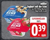 Joghurt mit der Ecke im EDEKA Prospekt Joghurt mit der Ecke von müller im aktuellen EDEKA Prospekt für 0,39 €