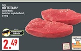 Zarte Hüftsteaks Angebote bei Marktkauf Bochum für 2,49 €