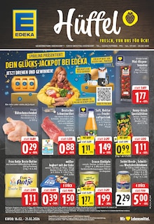 EDEKA Prospekt der Woche "Aktuelle Angebote" Seite 1, 16.02.2026 bis 21.02.2026 für Swisttal Aktueller EDEKA Prospekt "Aktuelle Angebote" Seite 1 von 26 Seiten für Swisttal