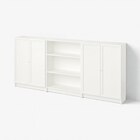 Regalkomb. mit Türen weiß von BILLY / OXBERG im aktuellen IKEA Prospekt für 179,97 €